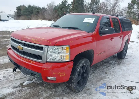 2008 Chevrolet Silverado 1500 Ltz from USA, damaged, VIN 2GCEK13M781157190